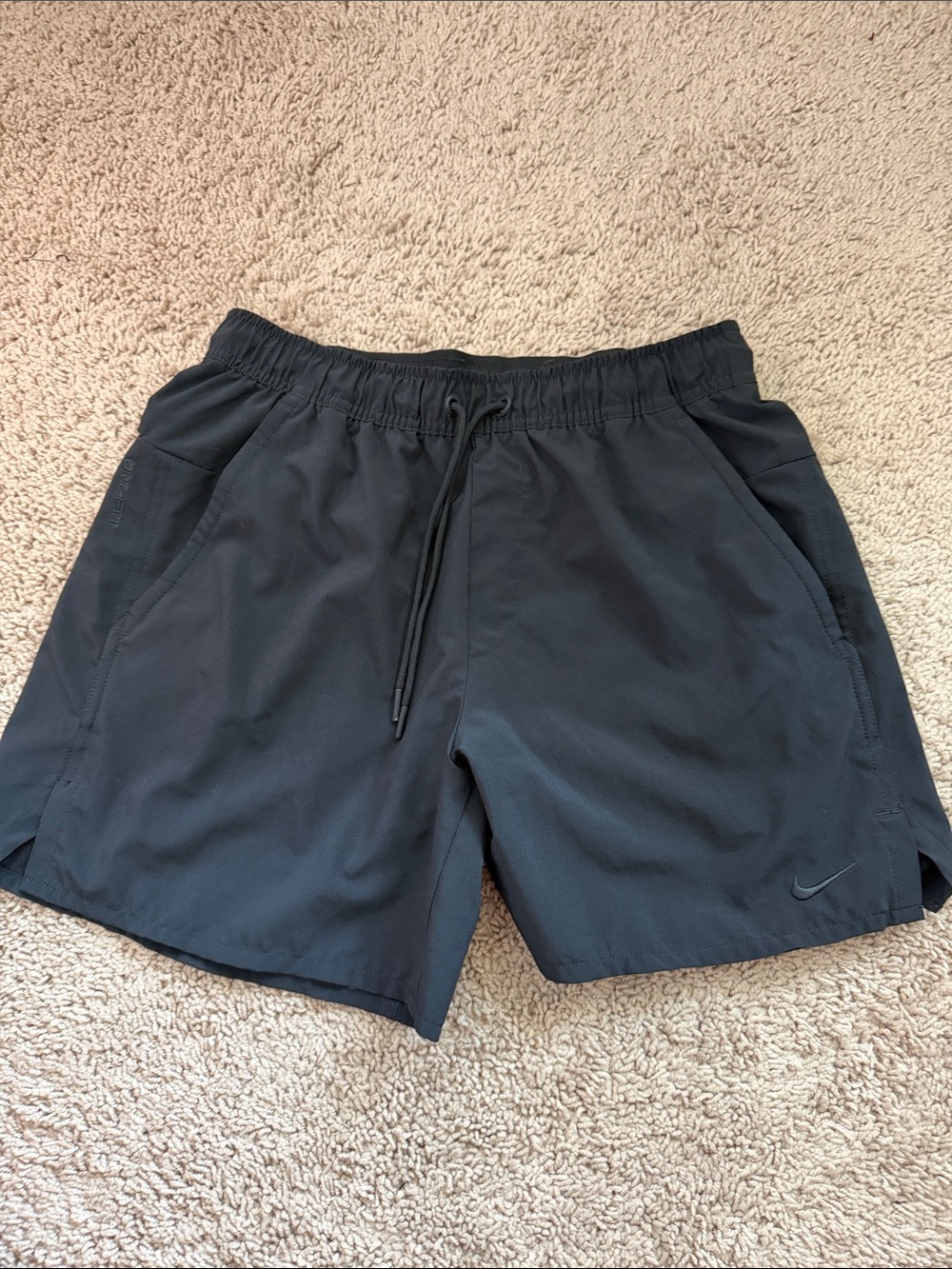 Nike Men’s black size Small Athletic Shorts with Swoosh